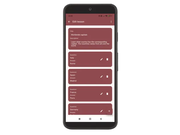 Flashcard App screenshot 3