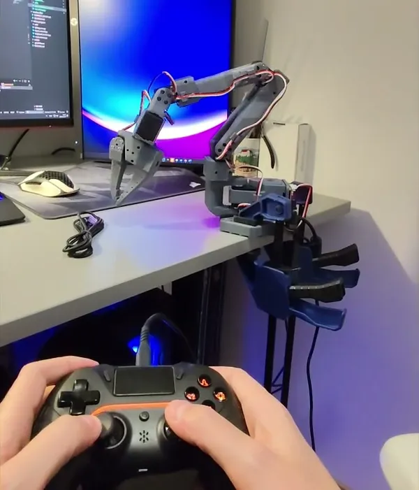 Robot Arm Control System video 4